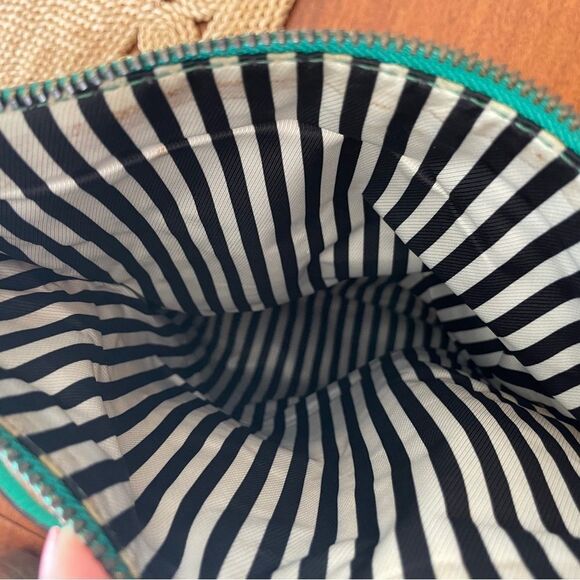 Kate Spade Leather Mini Carmen Southport Crossbody Shoulder Bag Turquoise Green - Picture 15 of 15